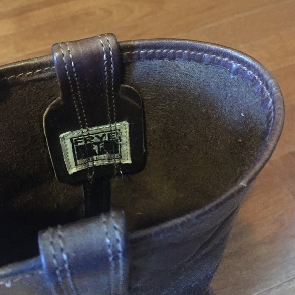 SOLD! Frye boots, Harness 12R, tan, size 7M - Picture 7 of 8